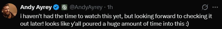 Daniel1607A's tweet photo. Andy commented this on the new @Wisemenmentors video . 

Which in the end , is all about 2 coins . 

$tiwaiwaka .  $loria . 

BE EARLY . https://t.co/zS1om9H7L4