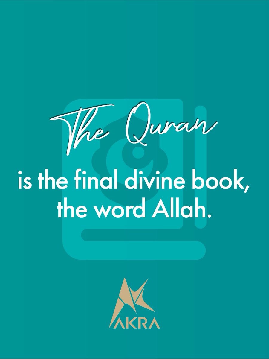 Akramedia_EN's tweet image. GUIDE AND COMPANION,
SAVIOR OF HUMANITY;
THE QURAN…

#quran #islam #muslim #allah #islamicreminder