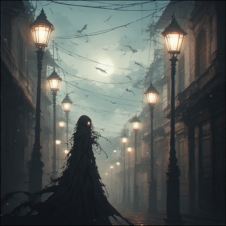 cinescopio0856's tweet image. #ia #darkness #vampire #danger #fantasy