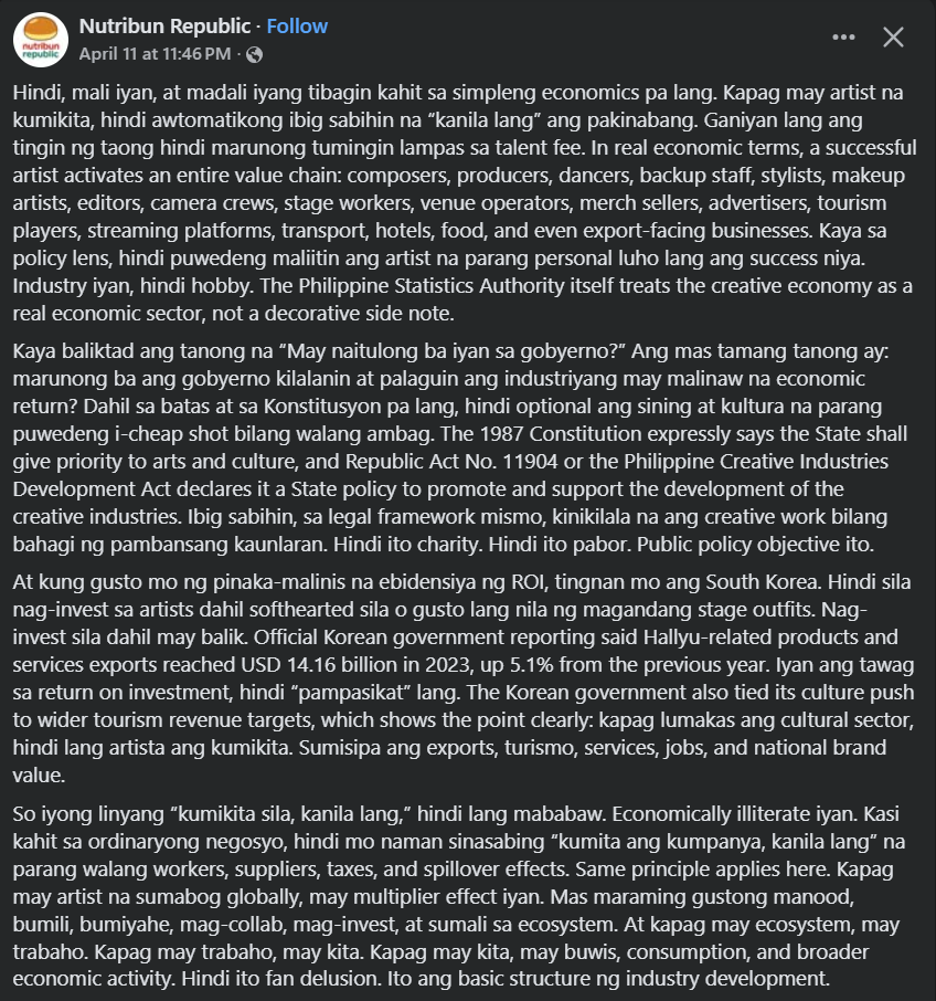 Itsrenegaaaade's tweet photo. saw this post from fb and I just had to share it here coz daaaamn, they were so right about that 💯

#BINI_CoachellaWk1 #BINICHELLA https://t.co/obVq5W71xH