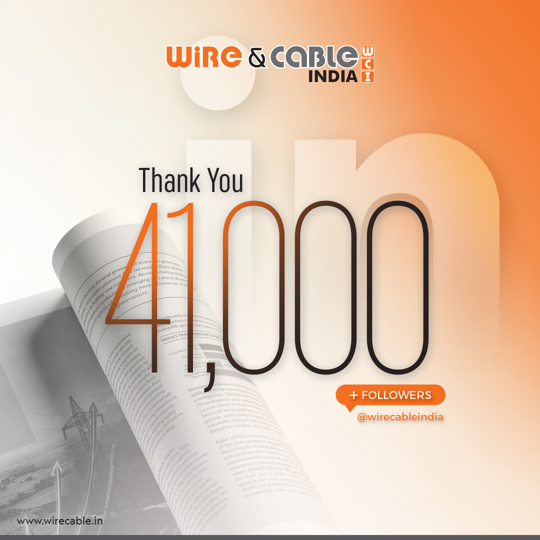 wirecableindia's tweet image. We are excited to share that @WireCableIndia recently hit the 41000+ follower mark on our #LinkedInPage.

Not a ‘follower’ yet? Join us now on LinkedIn: linkedin.com/company/wire-&amp;amp;…

#Wirecable #Followers #LinkedinFollowers #WireIndustry #CableIndustry #IndustryNews #41K