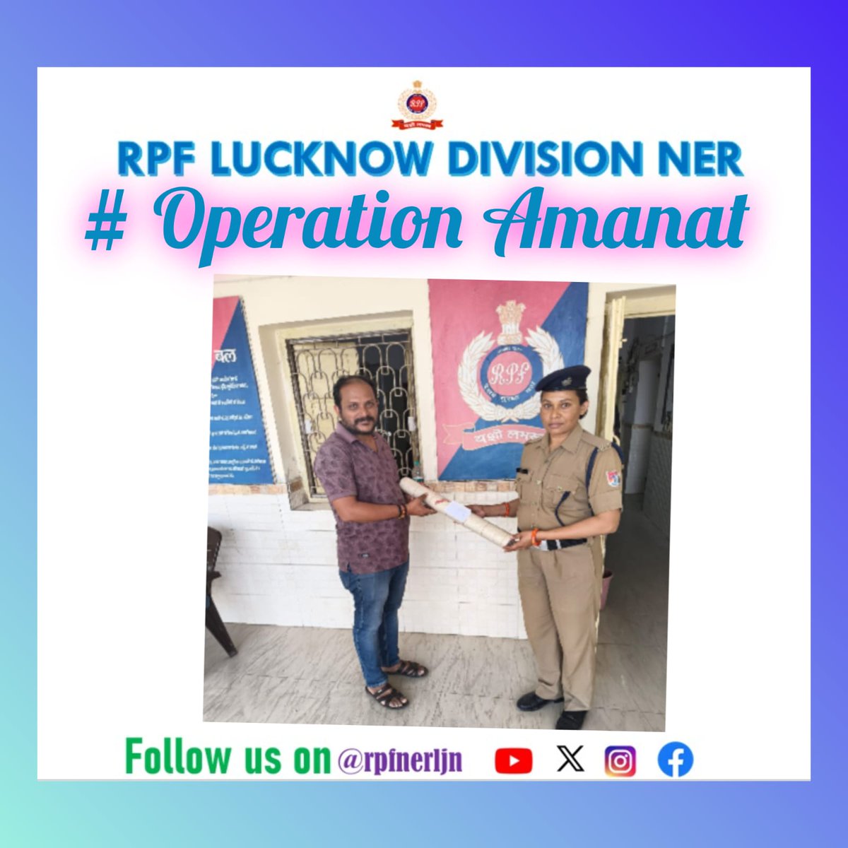 RPF LUCKNOW DIVISION NER tweet media