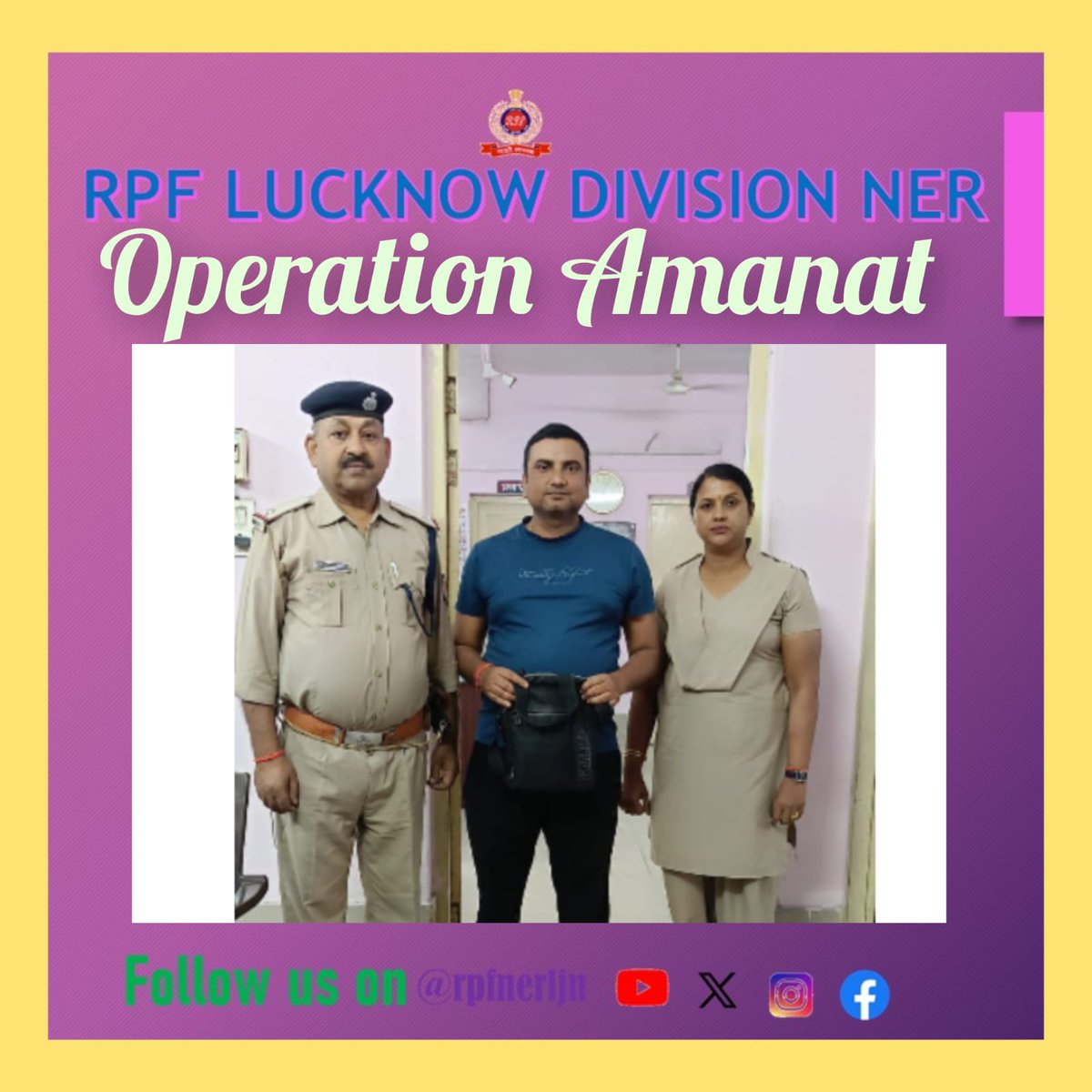 RPF LUCKNOW DIVISION NER tweet media