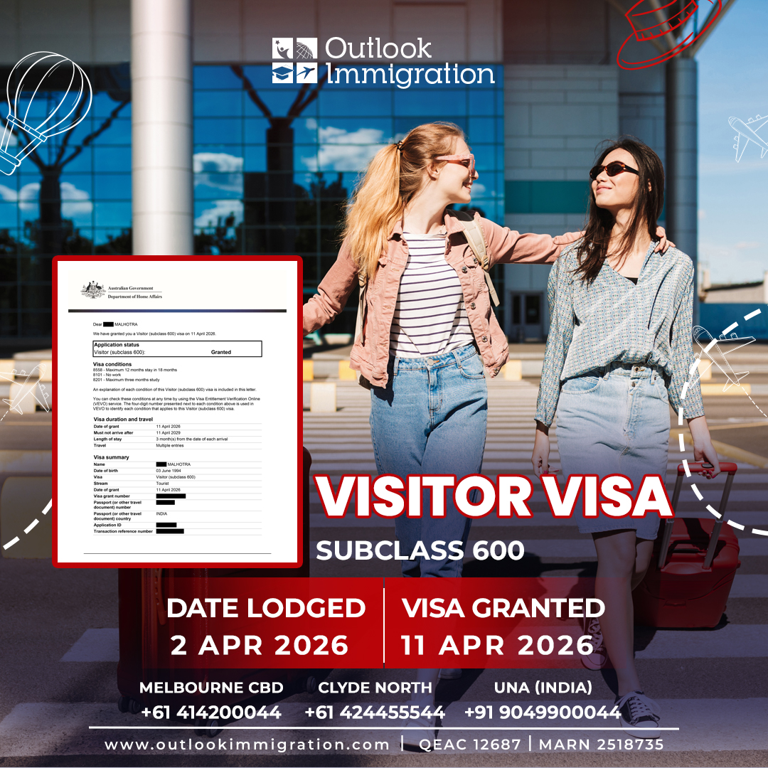 OutlookImmi's tweet image. ✈️👩‍👧 Double Visa Grant – Mother &amp;amp; Daughter Approved! ❤️
#VisitorVisa #Subclass600 #VisaGranted #FamilyTime #MotherAndDaughter #AustraliaImmigration #TouristVisaAustralia #VisaSuccess #MigrationAgentAustralia #MARARegistered #TravelToAustralia #OutlookImmigration