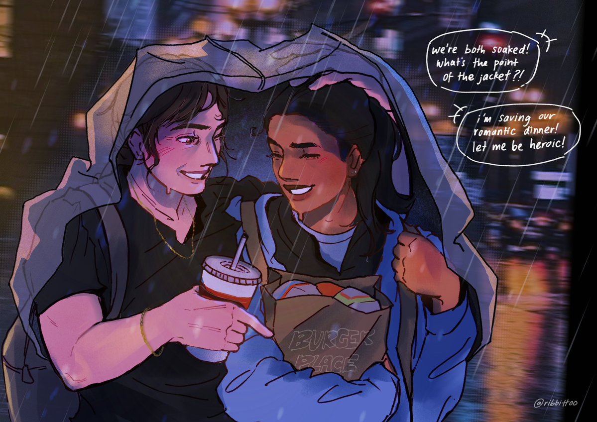 ribbittoo's tweet image. post-shift routine🥤 #mcvadi #thepitt (art trade with @enthyrea !! &amp;lt;3)