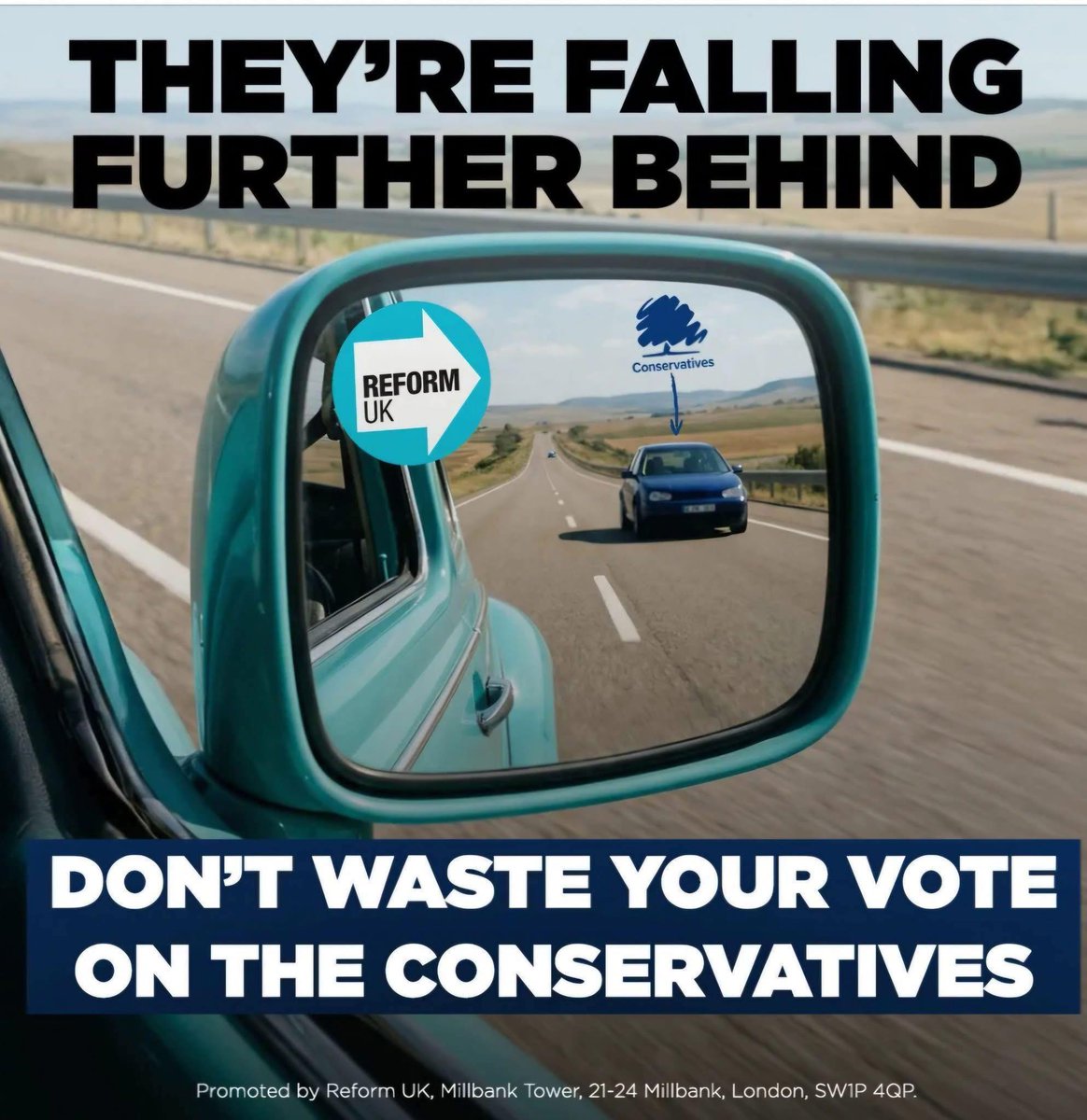 martinpmurray's tweet image. Don't Split The Vote
Voting Tory is a vote for Labour, no more, no less🤦‍♂️
#VoteReformUK to make real change for YOUR🫵
Family - Community - Country 
#May7 #LocalElections 
#VoteReform #GetStarmerOut 

Together, we will leave the old, broken two-party system behind us.