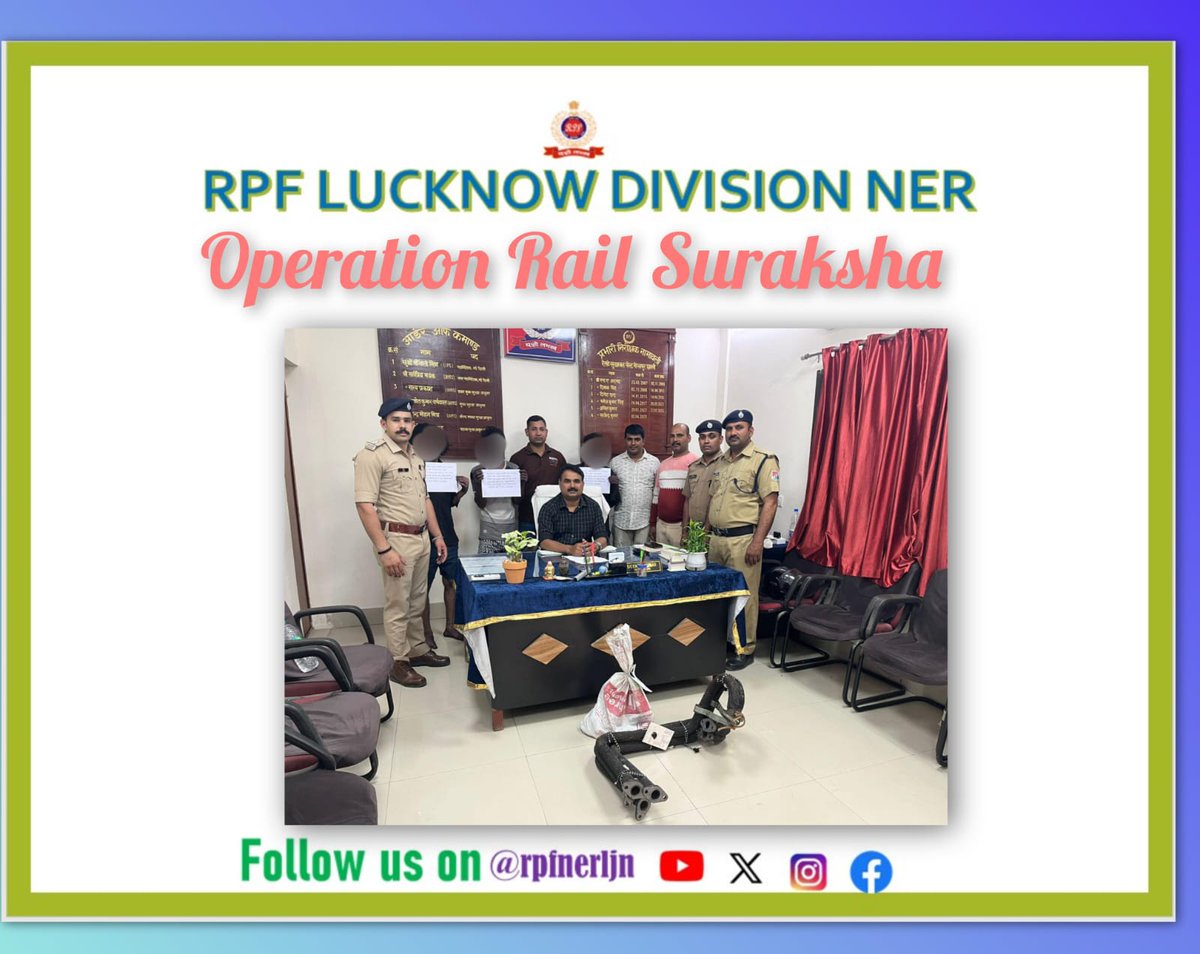 RPF LUCKNOW DIVISION NER tweet media