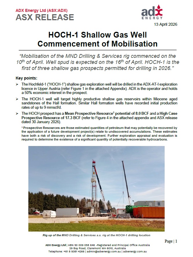 ADX Energy tweet media