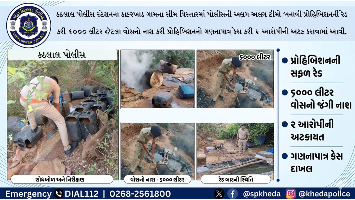 SP Kheda Nadiad tweet media