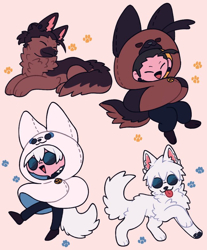 るかっぷ五と夏超KAWAII-!!!🐕🐕