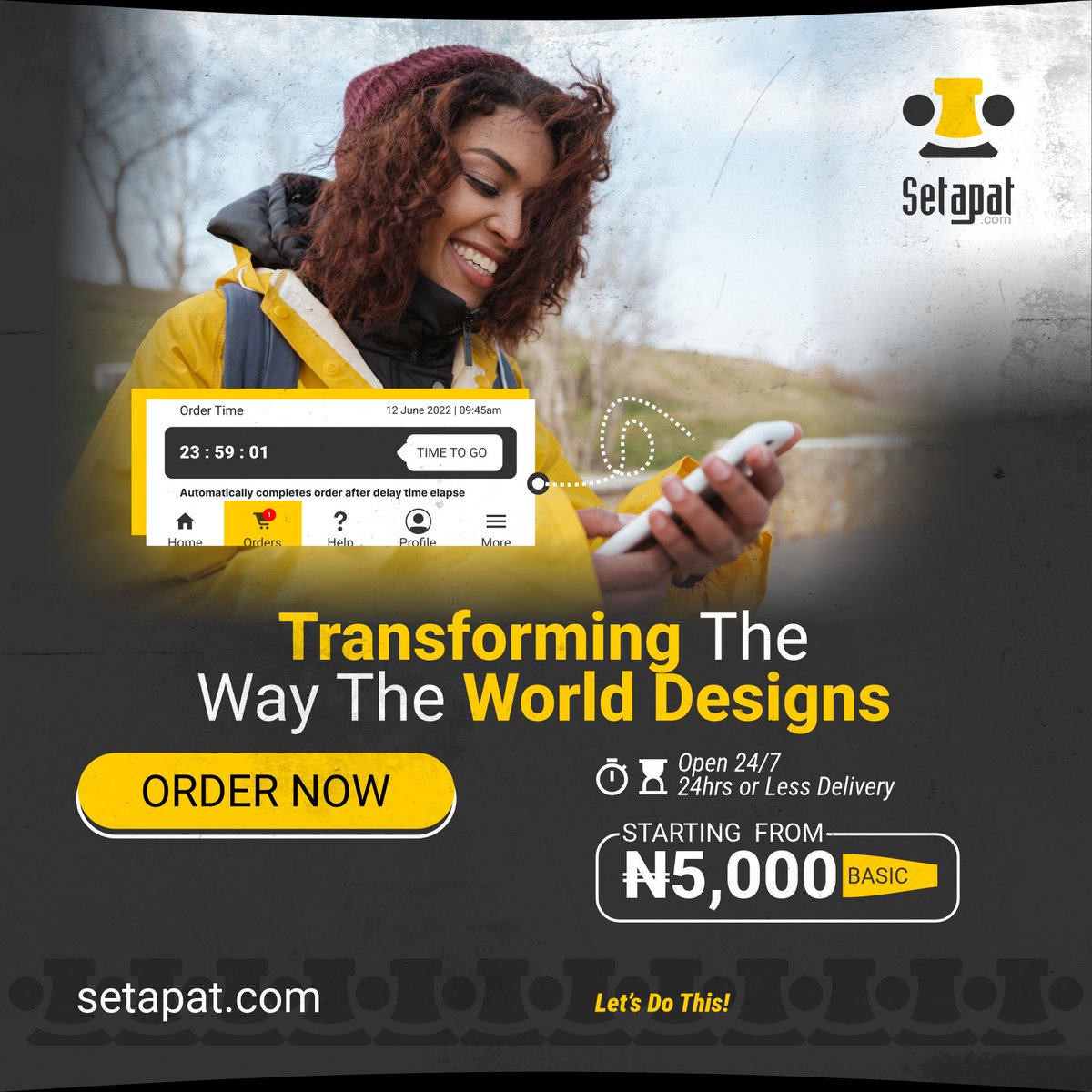 Transforming The Way The World Designs

We makes it easier to access trusted, tailored design solutions, empowering individuals and businesses to build, grow, and scale their visual identity with confidence.

Order Now at setapat.com

#Setapat #DesignMadeSimple