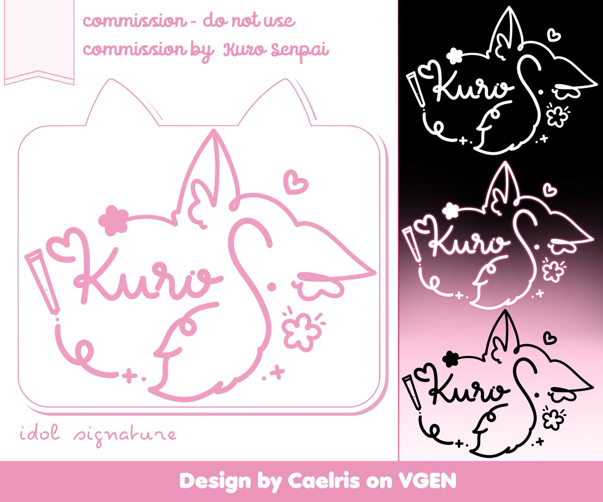 my new signature 😩✨❣️ 

commissioned this a few days ago and its already here! love it so much! 

Thank you to <a href="/caelris_/">Cael || Caelris on VGEN</a> for this fluffy cuteness✨