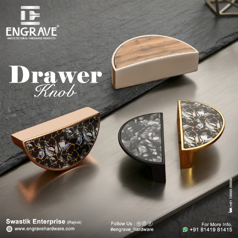 ibais_hardware's tweet image. SWASTIK ENTERPRISE (RAJKOT)

For enquiry via WhatsApp click: 
ibais.biz/8141981415

Customer Care No. - 81419 81415
Mr. Maheshbhai Akbari - 98245 35435
#DrawerKnobs #CabinetHardware #FurnitureHardware #KnobDesign #HomeHardware #KitchenHardware #CabinetKnobs
.
@ibais_hardware