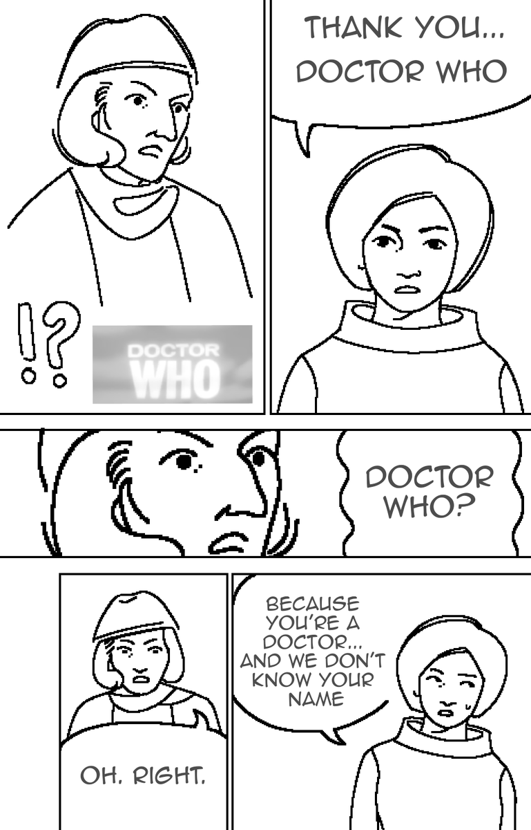 leelarots's tweet image. I've never been on time for a trend ever #DoctorWho