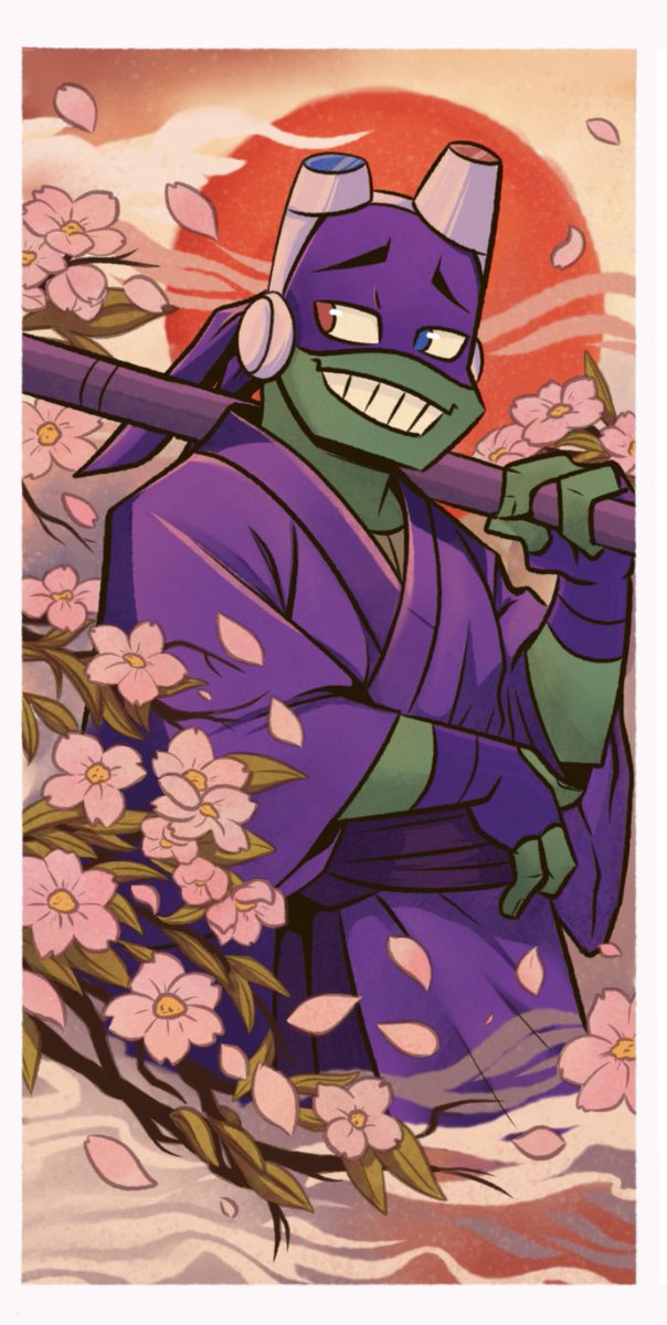 In the middle of a bbq I got a fun Idea for postcards / prints . And this pic is basically 1/3 of a card. More parts will come and hopefully I’ll continue with Leo (and mayyybe) with the other after that ✨

(Let’s not get over ambitious though)

#rottmnt #riseofthetmnt