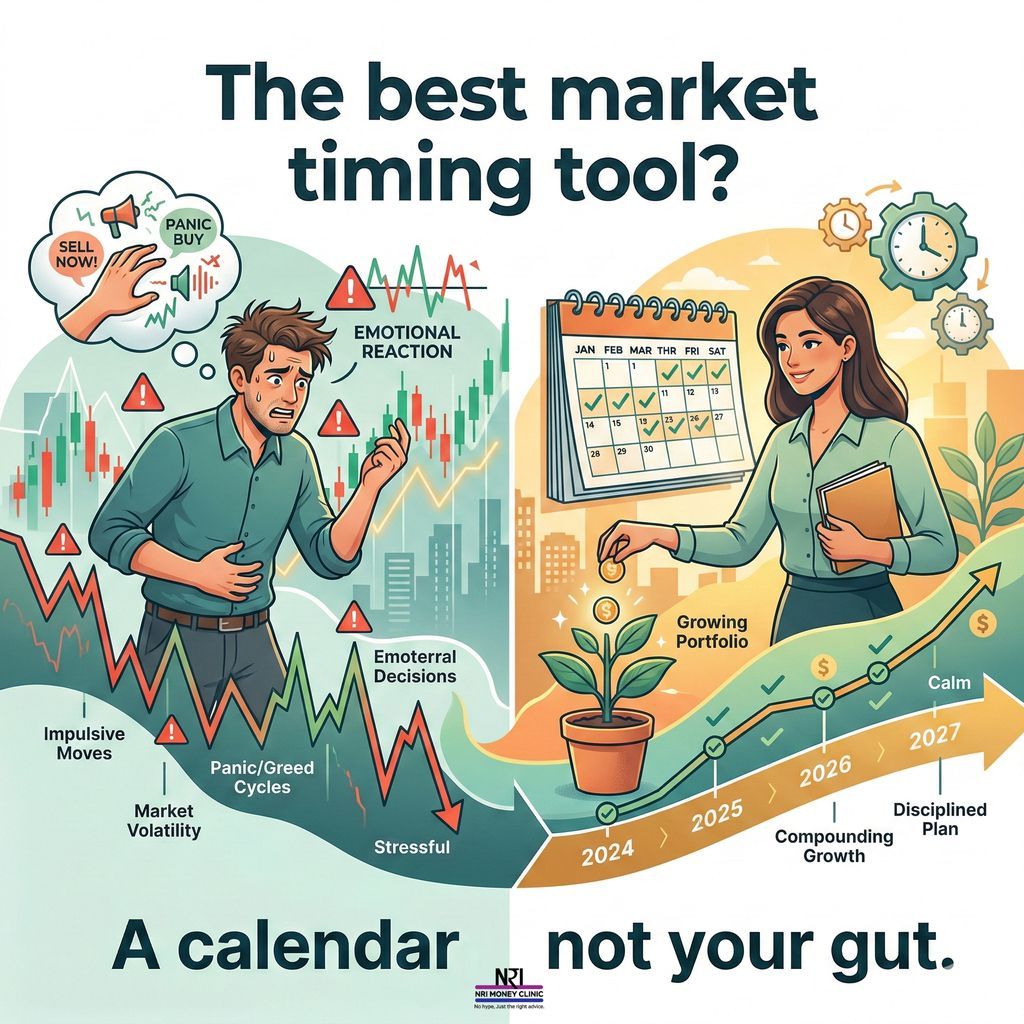 Nrimoneyclinic's tweet photo. Stop letting emotions drive your investment decisions. Swap the panic of market volatility for a calm, disciplined plan that focuses on compounding growth. 📈🧘‍♀️

#Finance #Investing #StockMarket #LongTermInvesting #DisciplinedInvesting #CompoundingGrowth #FinancialFreedom #InvestmentTips