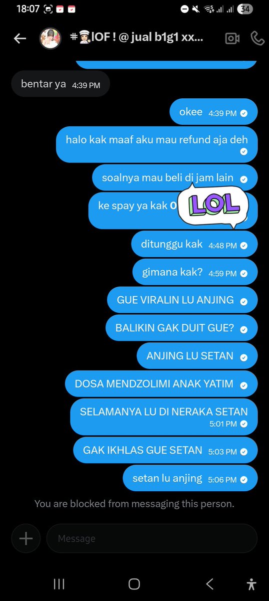 AWAS SCAMMER