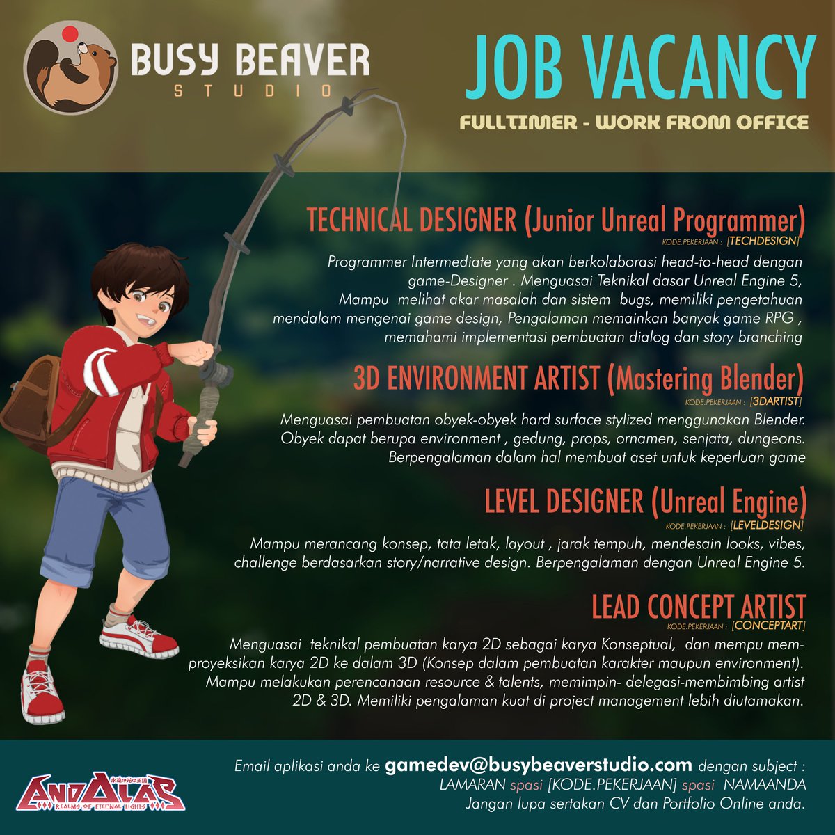 Andalas : RoEL | Wishlist On Steam! tweet media