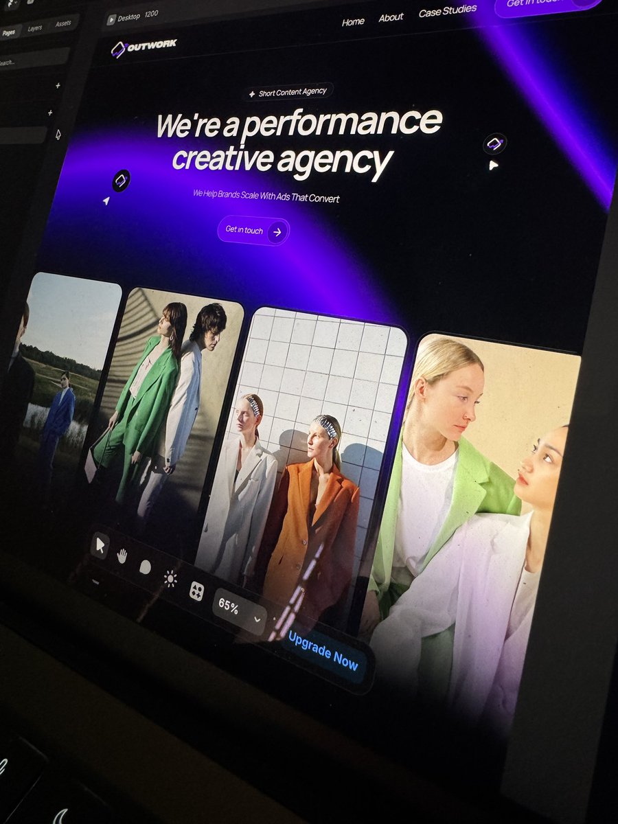 ajoy_liu's tweet image. Day 8 — $10K Framer Challenge

Delivered a $500 (fiverr project) site today  
(client even upgraded to Pro Plan)

Reelo template is almost done, need 1-2 days to submit + a few commissions coming in

Slowly stacking.

#framerChallenge #buildinpublic #template #framer