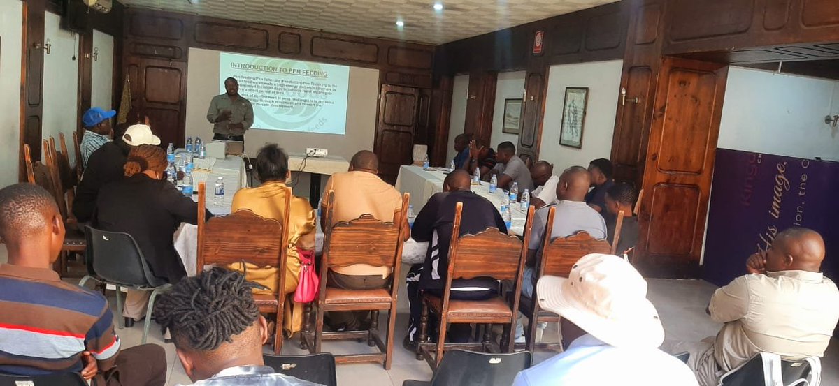 agribusinesszw's tweet image. Many thanks to all the farmers who attended our recent Business of Cattle Pen Fattening training held on Saturday, 11 April 2026. Your participation made the event a great success.

We extend our special appreciation to Agrifoods Pvt Ltd for delivering an expert, educative and