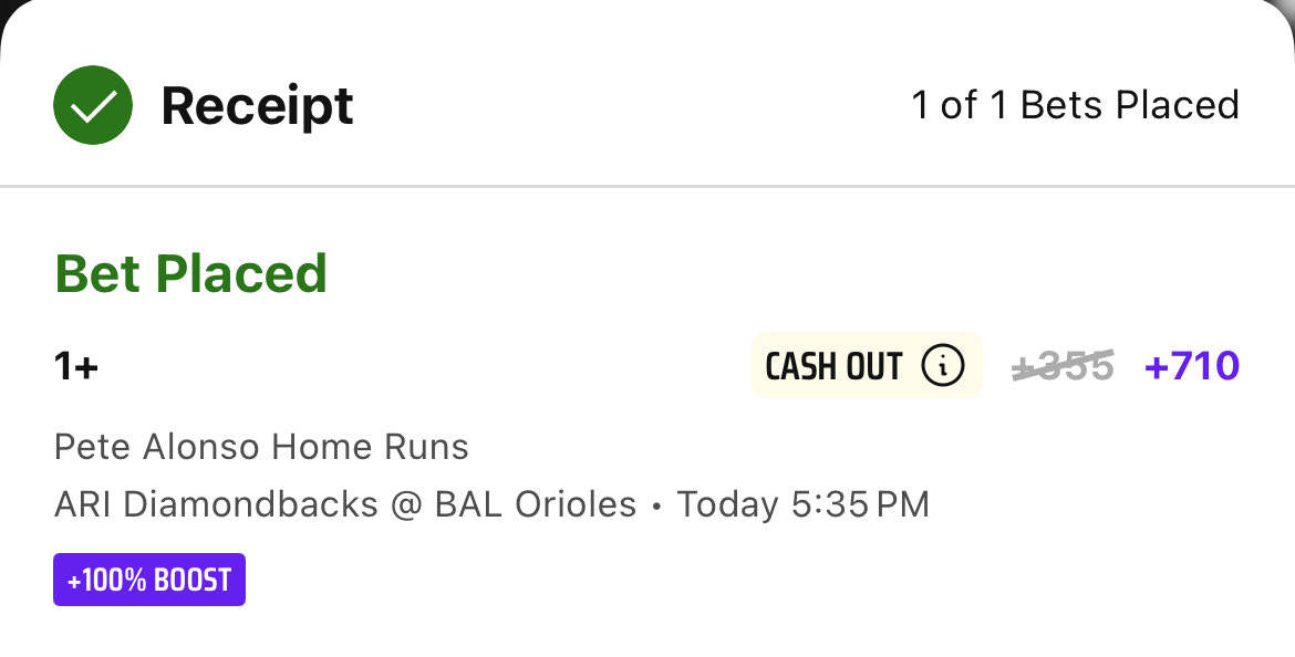 TroubleBets's tweet image. 🔝 Bopper

🐻‍❄️5/11 with 4 HRs H2H vs Nelson

#DraftKings #GamblingX #MLB