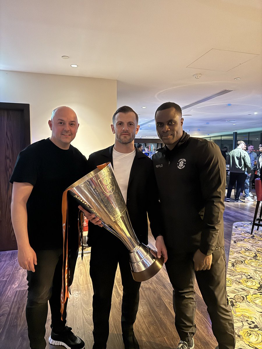 So happy for Jack and Mike, great win for Luton at Wembley yesterday! ❤️ 🏆