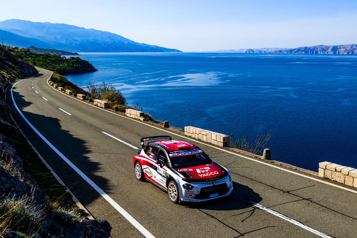 OfficialWRC's tweet image. What a rally for Lancia 👏

A win, a double podium and the most #WRC2 stage wins - bravo! 👏

#WRC | #CroatiaRally 🇭🇷
