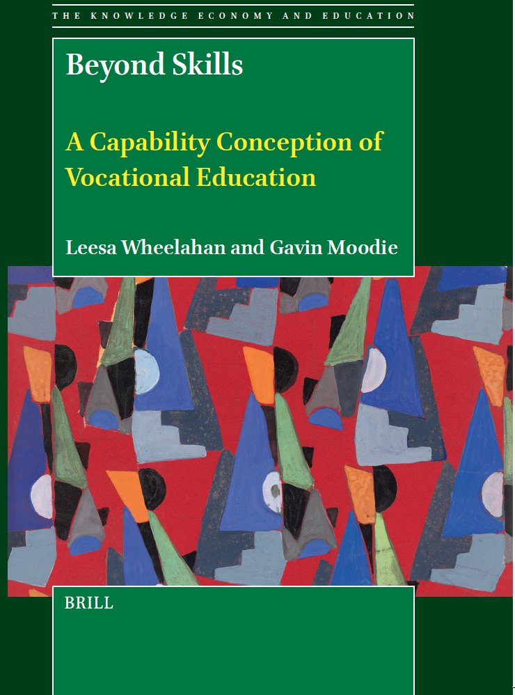 GavinMoodie's tweet photo. Coming soon by @leesaw2 and me. This argues that a new ‘social settlement’ is needed in vocational education, one which is based on a broader understanding of occupations and preparation for work. It argues for more expansive understandings of the purposes of vocational education https://t.co/84t4wOzx8Y