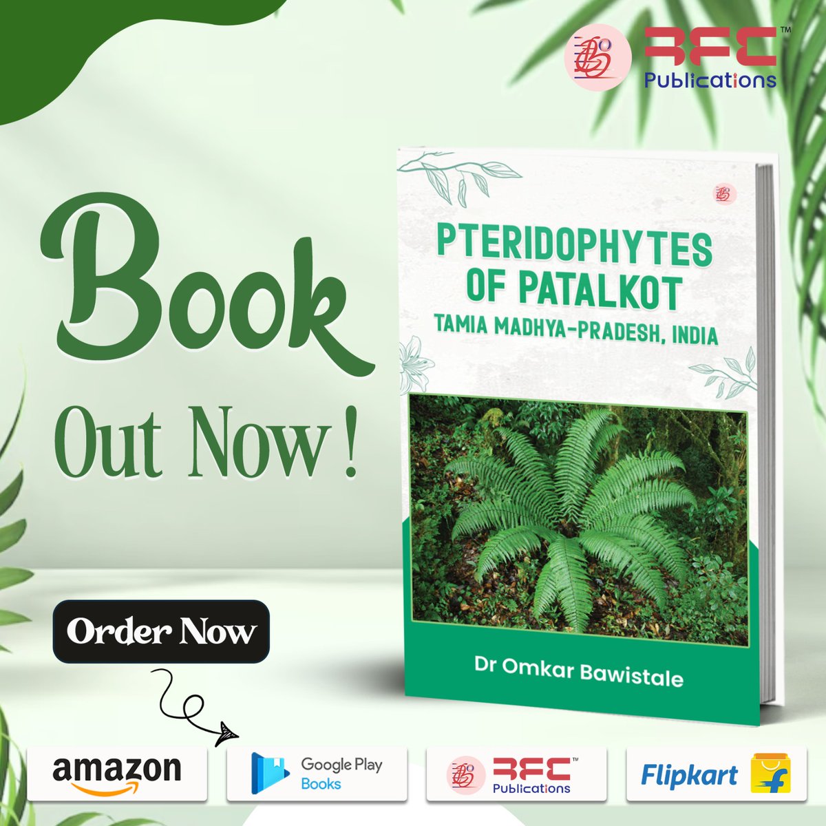 BfcPublications's tweet image. Pteridophytes of Patalkot, Tamia Madhya-Pradesh, India by Dr Omkar Bawistale (Author)
.
.
🛒Amazon - amzn.in/d/0gH5QVty
📖Flipkart - tinyurl.com/yckx8w4u
📚Google Play - tinyurl.com/528r8w47
🛍️BFC Store - tinyurl.com/3dwxsnmn

#patalkot #selfpublish #bfcpublications