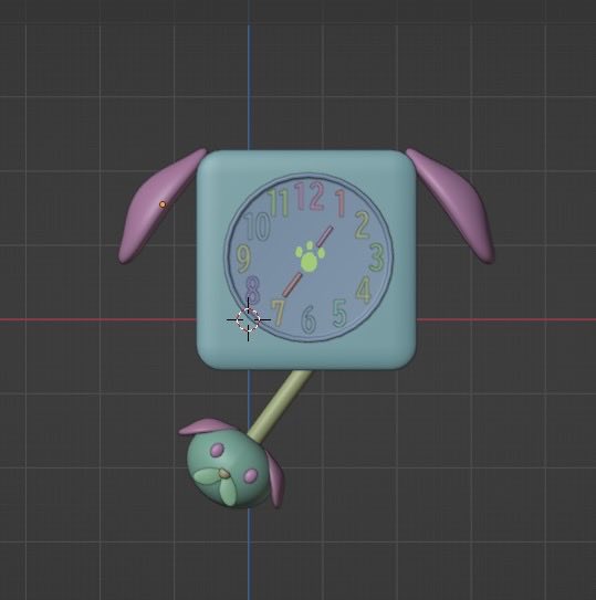 モモ @blender イラスト tweet media
