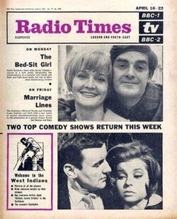 JohnBensalhia's tweet photo. Sheila Hancock stars as The Bed-Sit Girl on this day in 1965. Co-stars include Dilys Laye and Derek Nimmo. https://t.co/VJE8dOlYjb
