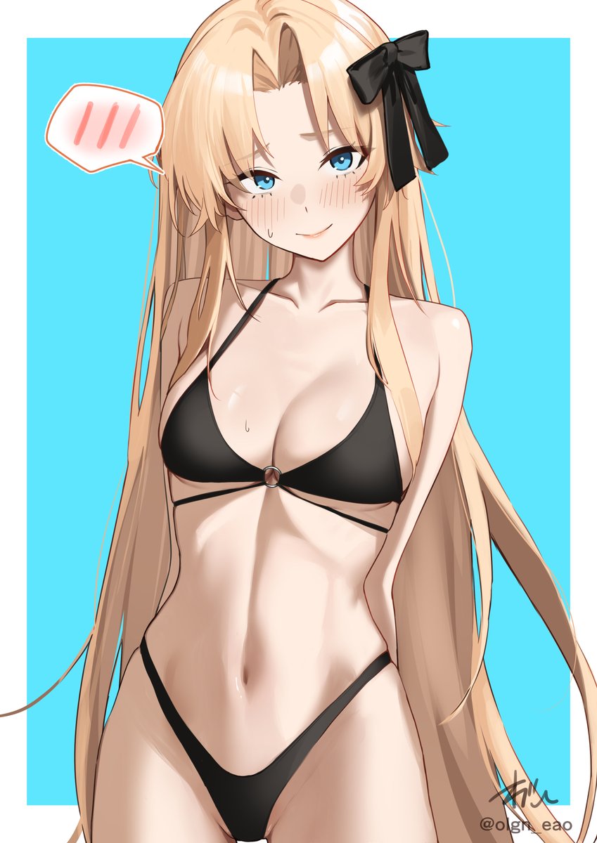 リクエストありがとうございました
水着姿のヴァンガードです

#アズールレーン