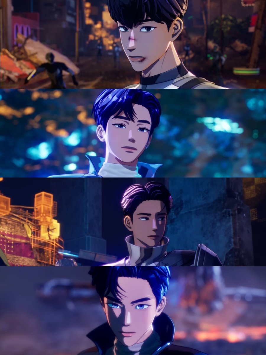 ㅤ∧🌱∧
（｡ɞ̴̶   ̫ ɞ̴̶｡)つ━*。
⊂　　 ノ 　　🖤💙
　し-Ｊ　　　°。+