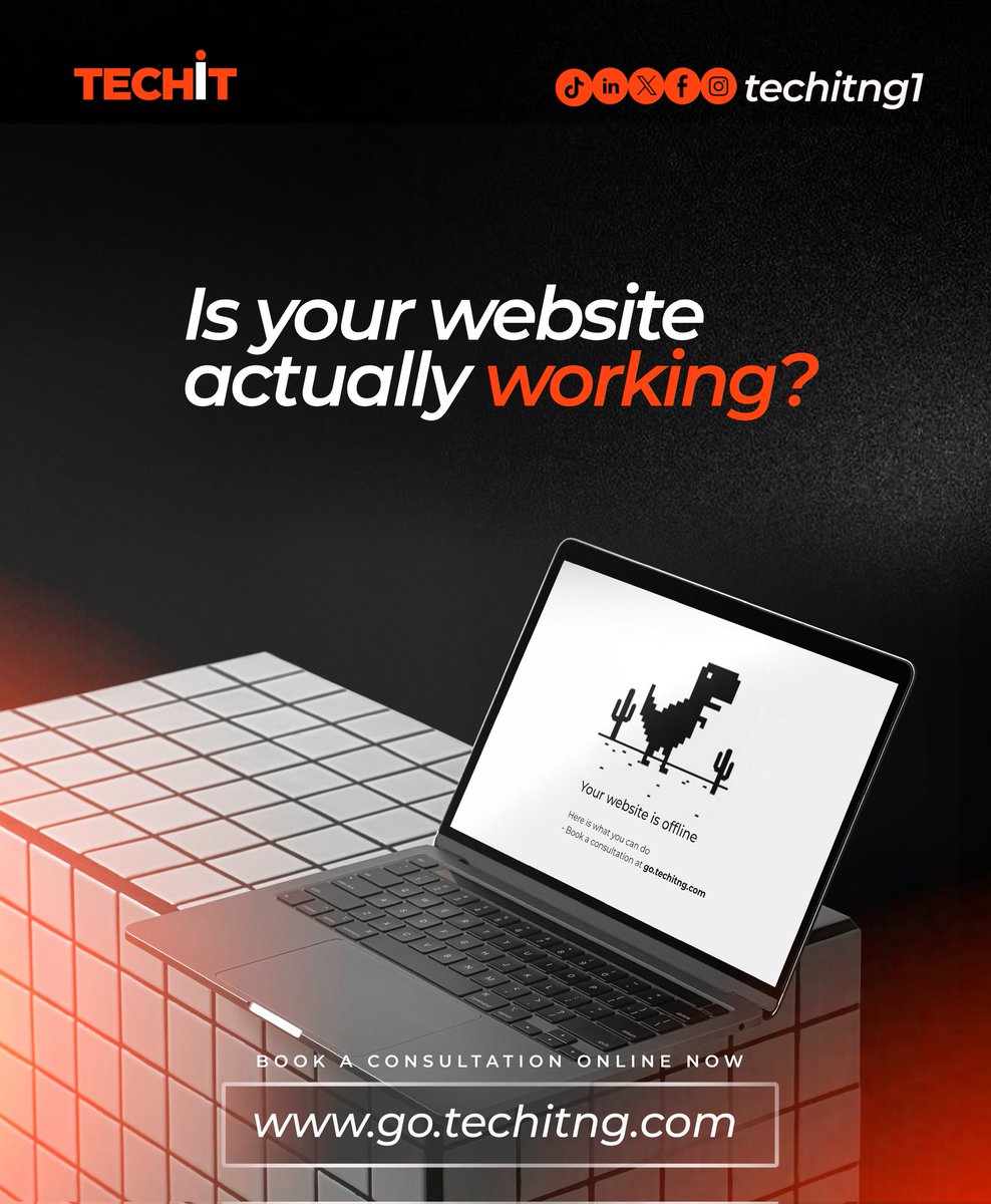 techitng1's tweet photo. Your website is supposed to work for you 24/7.
If it's slow or broken , you're not losing visitors, you're losing money.
Get it fixed before it costs you another client.
Book a free consultation today
https://t.co/9hKT0cOLco
#WebDesign #TechNG #WebDevelopment #NigerianTech https://t.co/ymuRR6fqWV