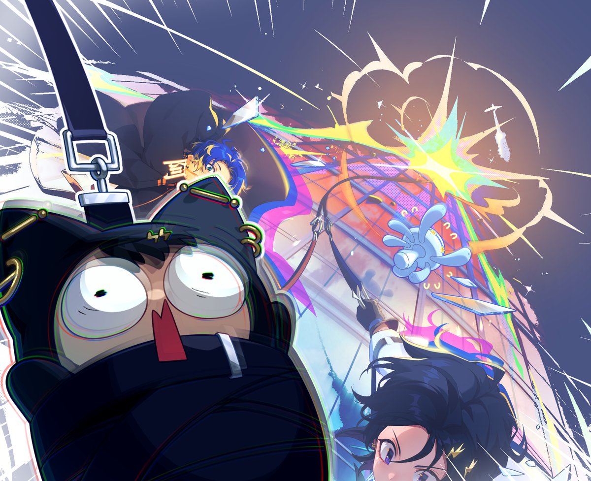 Bratt is on mission!
Opps, seem like I accidently burn some of their building😖
I participate in this Bratt fanzine.
They have survey link for oversea print as well so please check them out!
🔗x.gd/YvcJE