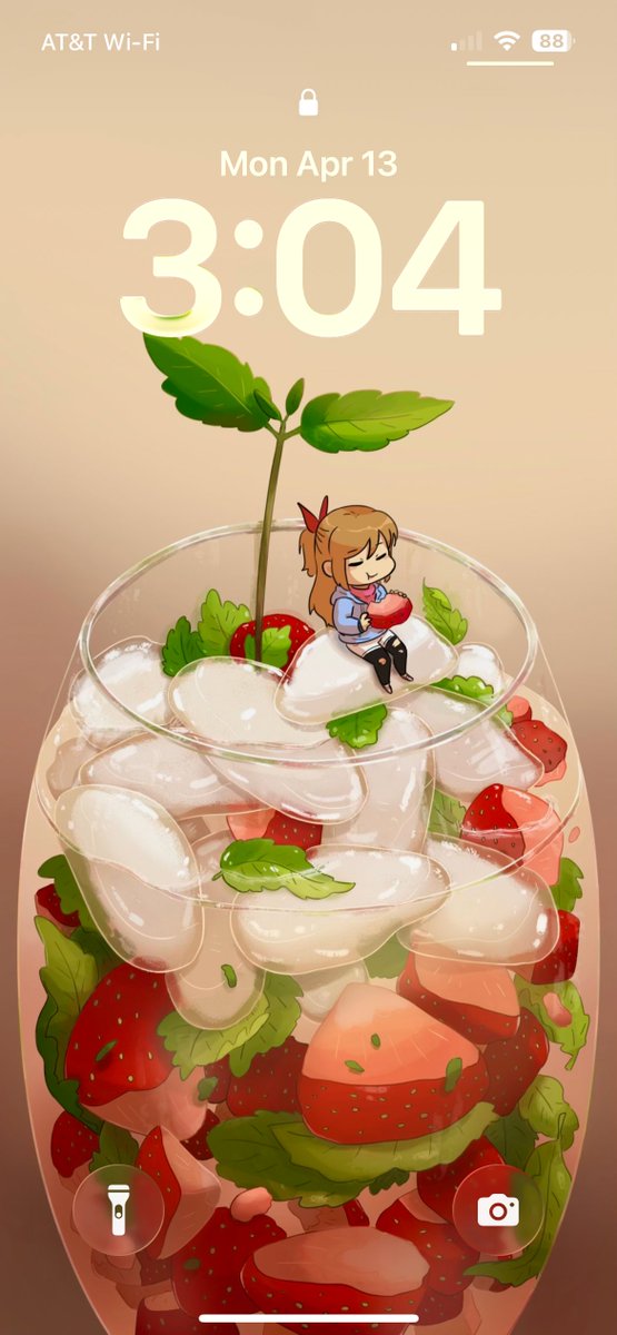 kaylin_pak's tweet image. 🍓🌱Process work for March wallpaper design #illustration #comicartist