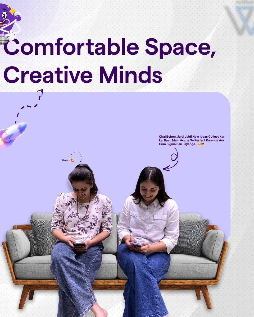 WebitoAI's tweet photo. Where Ideas Turn Into Creativity ✨

Great ideas start with simple conversations in the right space, they grow into something meaningful.

#CreativeMinds #WorkplaceCulture #Innovation https://t.co/eFmuI7qoro