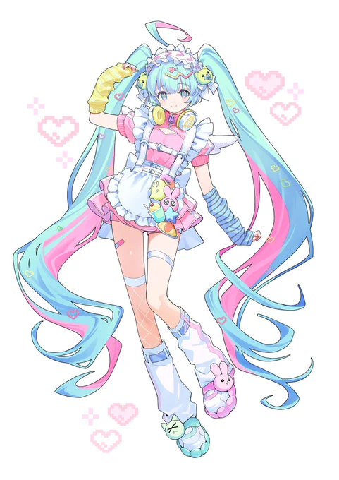 #凍結祭りでフォロワー減ったから自己紹介して逆に増やす ミクちゃん描くのすきです