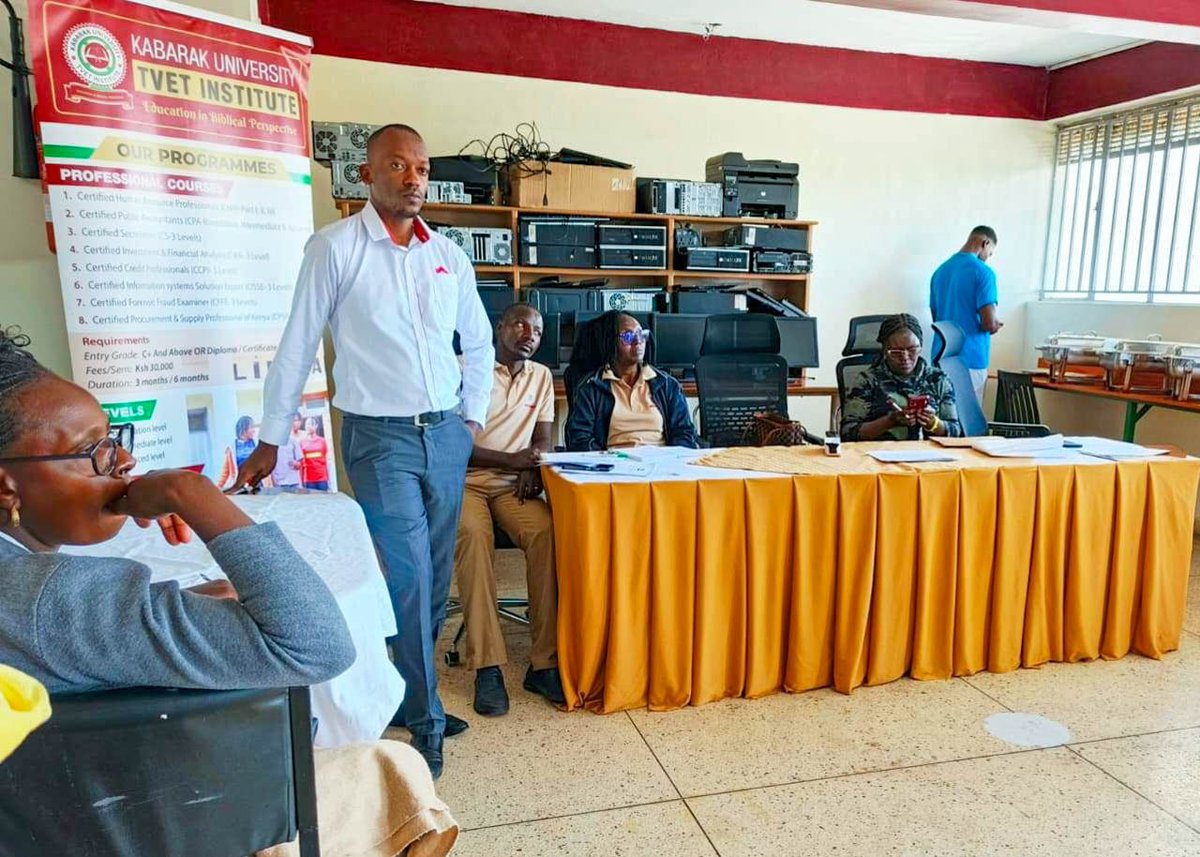 Kabarak University TVET Institute tweet media