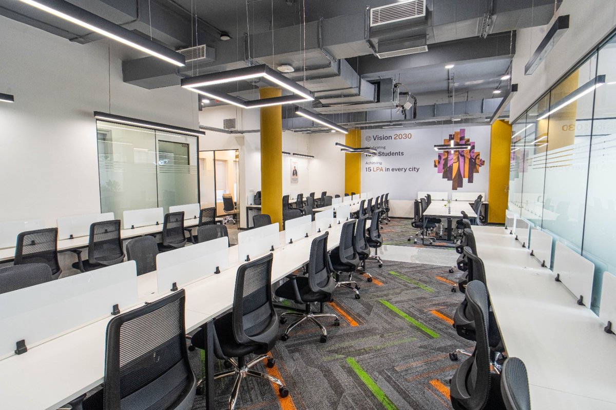 OrangeOffices_'s tweet image. A workplace can look premium and still be hard to work in. 

Good lighting and expensive finishes mean little if the layout creates friction, the acoustics are poor, and focus is hard to find.

Good design should work better every day. 

#OrangeOffices #OfficeDesign  #OfficeSpace