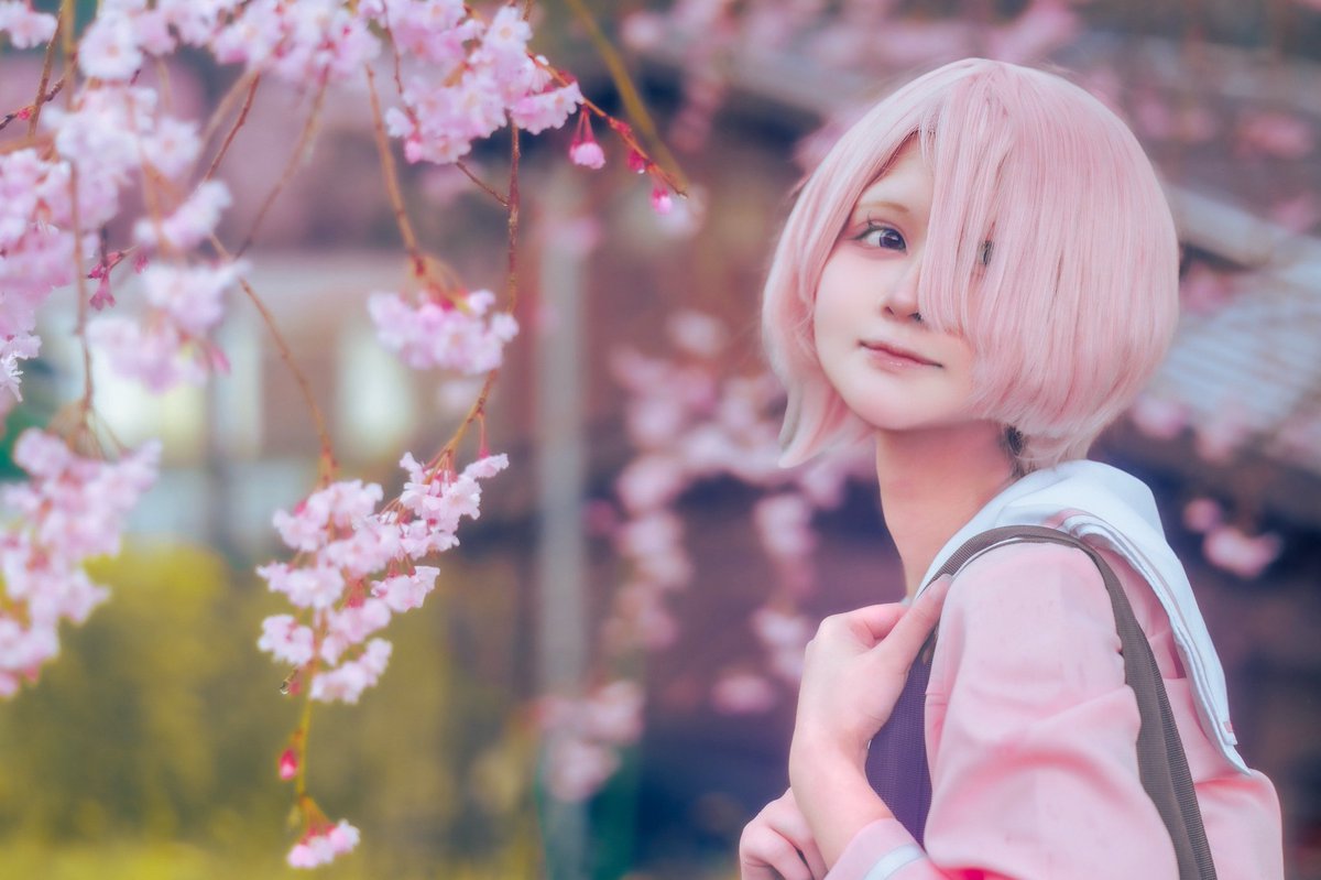 有村麻央 桜フォトグラフコスプレ衣装一式 学園アイドルマスター 桜フォトグラフ セーラー服 姫崎莉波 有村麻央