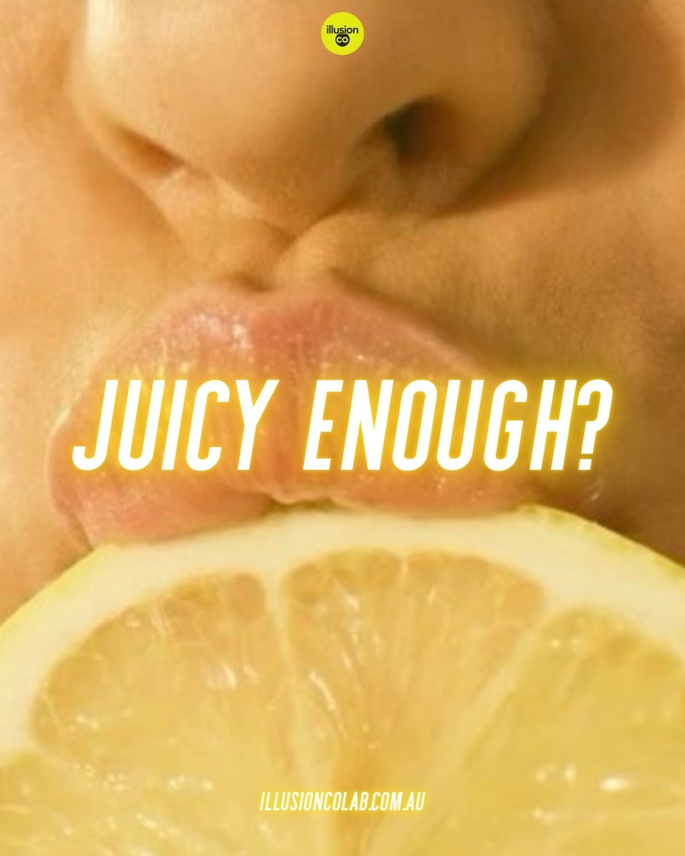 illusion_colab's tweet photo. Sweet, juicy, and impossible to resist 🍋🔥 #IllusionColab #JuicyEnough #PlayfulDesire #FlirtyEnergy #BoldMood #TasteTheMoment #SeductiveVibes #SpicyContent #ConfidenceGlow #FeelTheHeat https://t.co/ls4MJ4JcK3