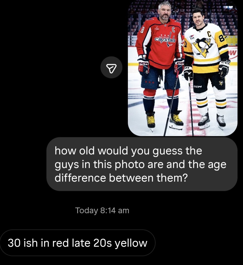 x - Sasha 🏒 tweet media