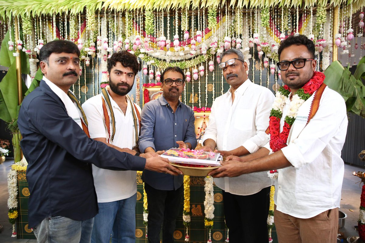 Production No.3 of <a href="/YuvasudhaArts/">Yuvasudha Arts</a> starring ‘Mass Ka Das’ <a href="/VishwakSenActor/">VishwakSen</a> begins❤️ 

Produced by Sudhakar Mikkilneni, presented by Vishwak Sen &amp; Directed by Rajath.