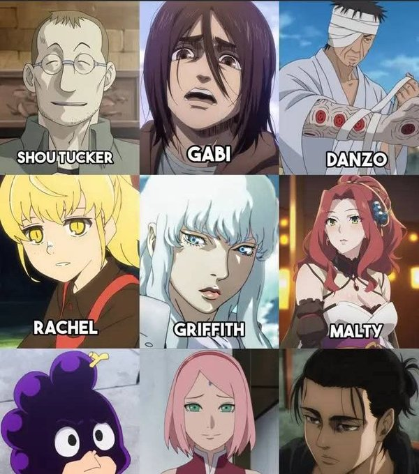 AnimeDailyPost's tweet photo. Who is the most universally hated anime character of all time? https://t.co/897LmNjODW