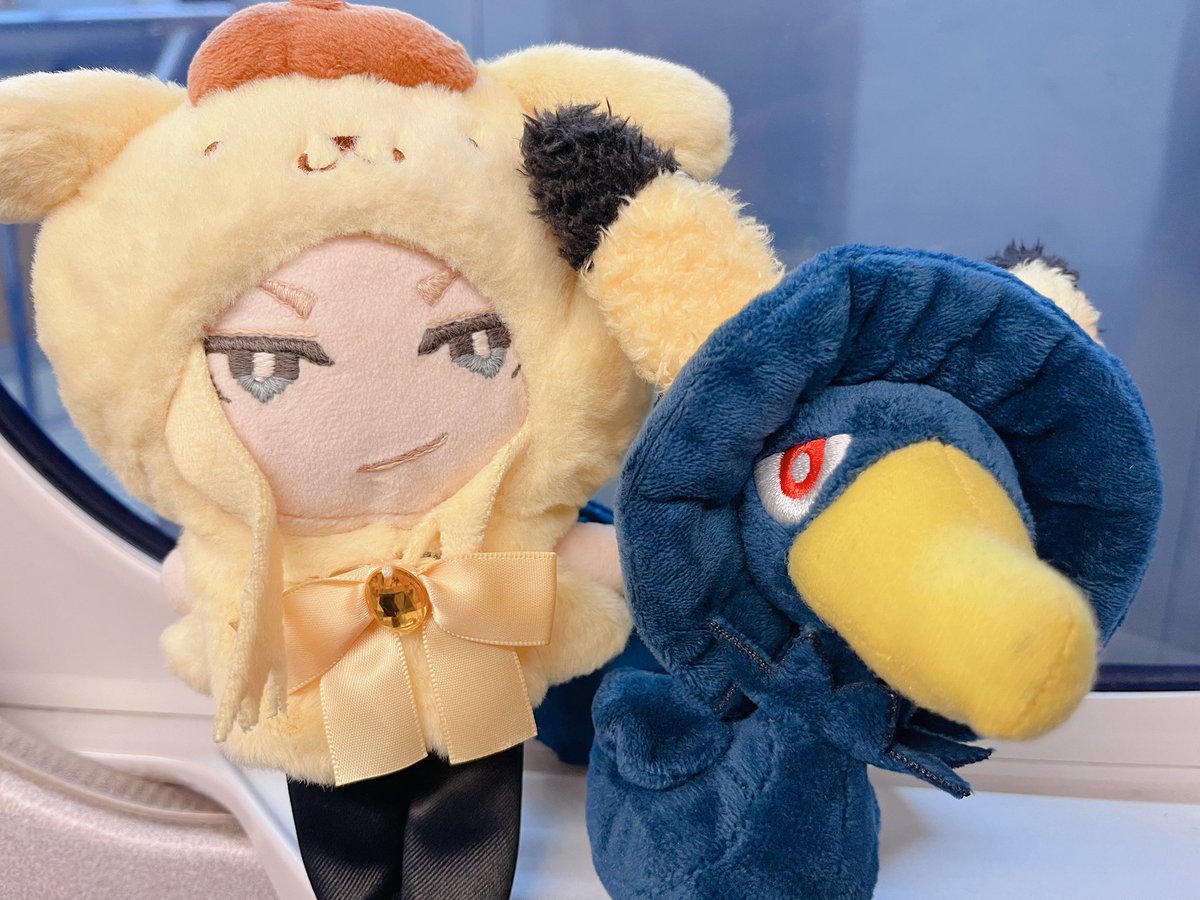 ぽけぱに行ってぽけもんにあってきたよ！
新幹線だねポカリンやみからす！