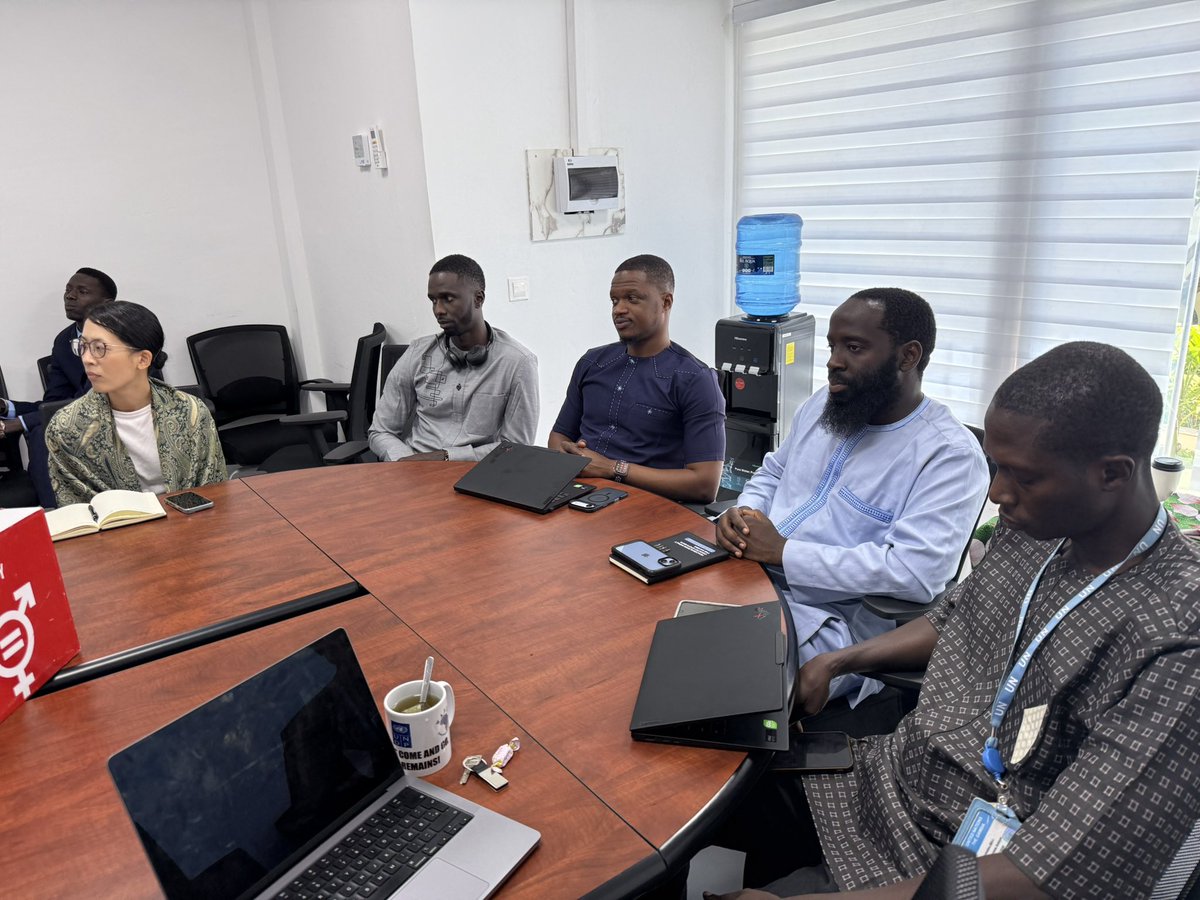 UNDP_TheGambia's tweet photo. Continuous learning: The country office #PSEATaskforce led the first #FridayLearning session for Q2-2026 w/t a refresher training on prevention of sexual exploitation, abuse, and harassment for all personnel.
#ZeroTolerance https://t.co/QyWlhxG2lJ