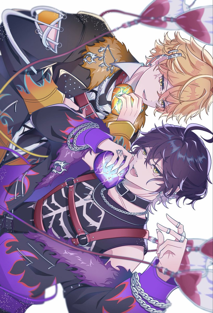 yoineco_lll's tweet image. 💛❤️‍🔥💜

#あいえるえるえむ絵ー
#みこぬんてぃ絵す
#シクスフォト