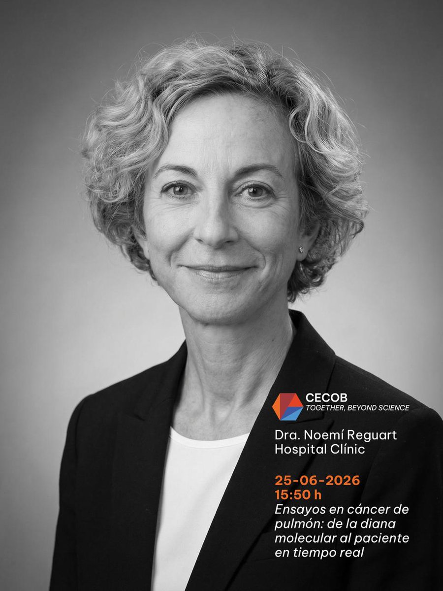 TRRFoundation's tweet photo. #CECOB26 | Empezamos a presentar a los y las primeras ponentes:

⚪ Un placer anunciar que la Dra. Noemí Reguart (@hospital_clinic) y la Dra. Raquel Ciérvide (@hmhospitales) formarán parte de CECOB 2026.

Programa e inscripciones: https://t.co/yzQa8TM666

#CECOB #EnsayosClínicos https://t.co/NxF2eFOgT0