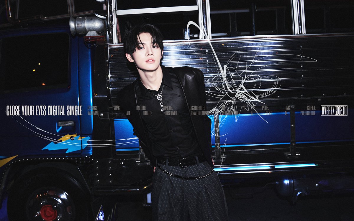 closeyoureyes_7's tweet image. CLOSE YOUR EYES Digital Single [𝗢𝗩𝗘𝗥𝗘𝗫𝗣𝗢𝗦𝗘𝗗]

Concept Photo #𝟷

#JEONMINWOOK #전민욱

💥 2026.04.21 6PM (KST)
Pre-save ➫ lnk.to/CYE_OVEREXPOSED

#CLOSEYOUREYES #CYE 
#OVEREXPOSED #POSE